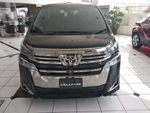 2019 Toyota Vellfire 2,5 G Van Wagon DIJAMIN PALING MURAH