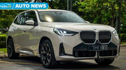 BMW Malaysia launches the all-new X3 (G45) - est RM349k for sole 20 xDrive M Sport variant
