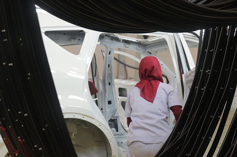 Potret Kehidupan Wanita Pekerja di Pabrik Sokon Serang Banten 4