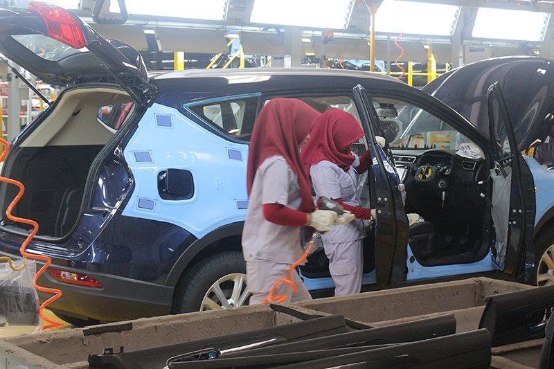 Potret Kehidupan Wanita Pekerja di Pabrik Sokon Serang Banten 2