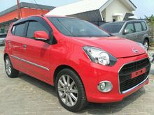 Daihatsu Ayla X at 2016 merah istimewa