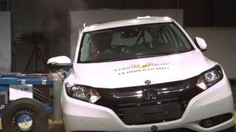 Tes Tabrak Honda HR-V Hasilnya Maksimal