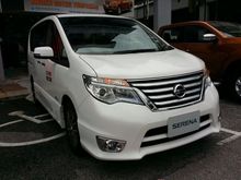 Nissan serena 60th Merdeka Sales, Rebates up to 1xk, High trade in and fast delivery
