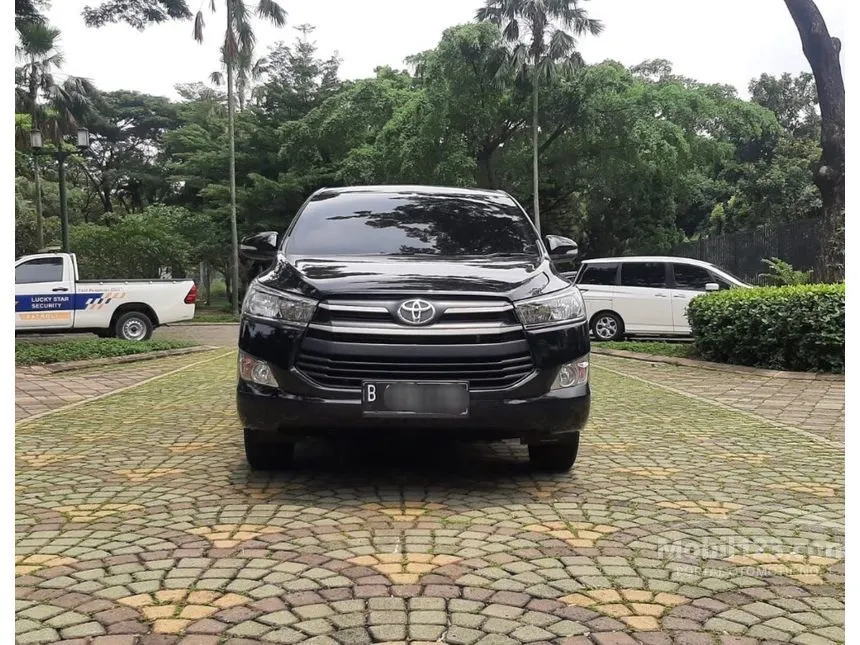 Jual Mobil Toyota Kijang Innova 2016 V 2.0 di Banten Automatic MPV Hitam Rp 260.000.000