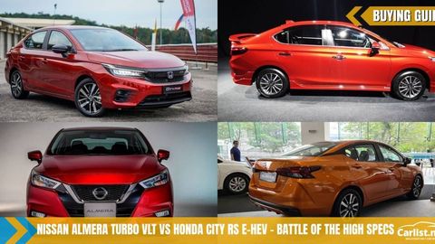 2020 Honda City RS vs 2020 Nissan Almera VLT – Battle of the High Spec Newcomers 