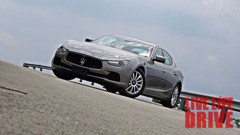 True Blue Blood - The Test of The Maserati Ghibli