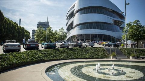 BMW 100 Years Anniversary – Mercedes-Benz Museum Opens Doors to BMW Employees