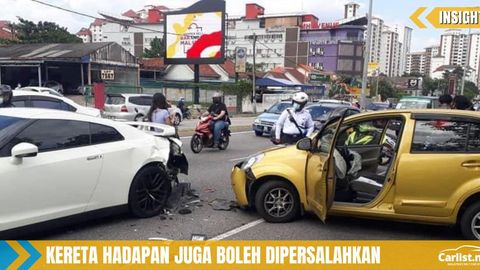MITOS: Automatik Salah Jika Langgar Kereta Dari Belakang