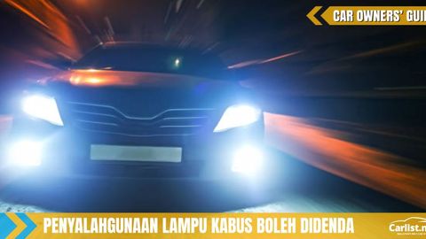 Panduan Bagi Yang Kurang Akal: Fungsi Sebenar Lampu Kabus Kereta