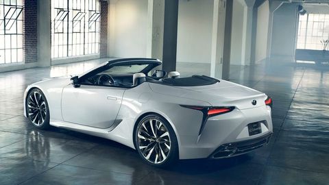 Detroit 2019: Lexus LC Convertible Concept For More Style