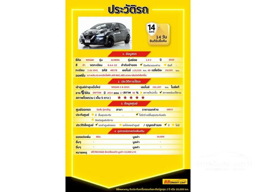 2020 Nissan ALMERA V Sedan