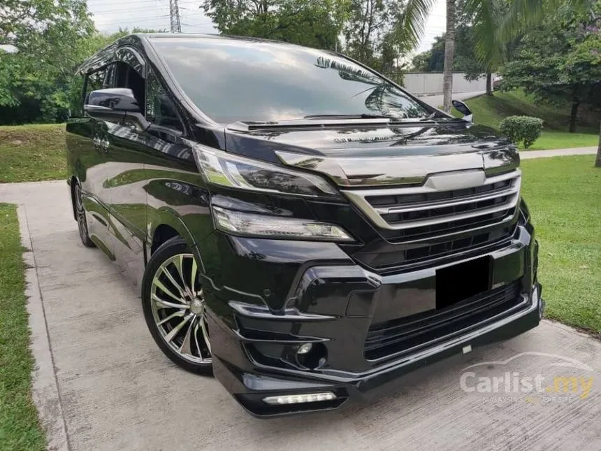 2016 Toyota Vellfire Z G Edition MPV