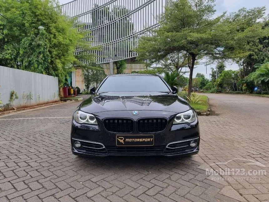 Jual Mobil BMW 528i 2016 Luxury 2.0 di DKI Jakarta Automatic Sedan Hitam Rp 555.000.000