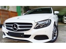 Mercedes-Benz C200 asli 2017 Avantgarde warranty resmi cuma DP 150jt