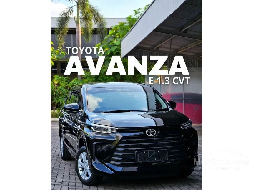 Jual Mobil Toyota Avanza 2024 E 1.3 di DKI Jakarta Automatic MPV Hitam Rp 200.000.000