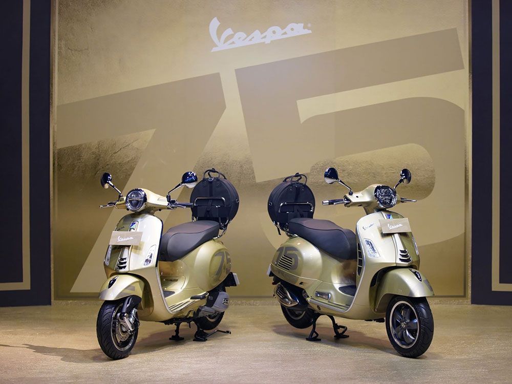 Vespa Tawarkan Edisi Terbatas 75th Anniversary Limited Edition