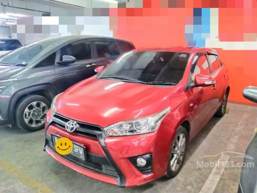 Jual Mobil Toyota Yaris 2015 G 1.5 di Banten Automatic Hatchback Merah Rp 125.000.000