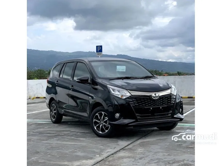 Jual Mobil Toyota Calya 2024 G 1.2 di Banten Manual MPV Hitam Rp 161.200.000