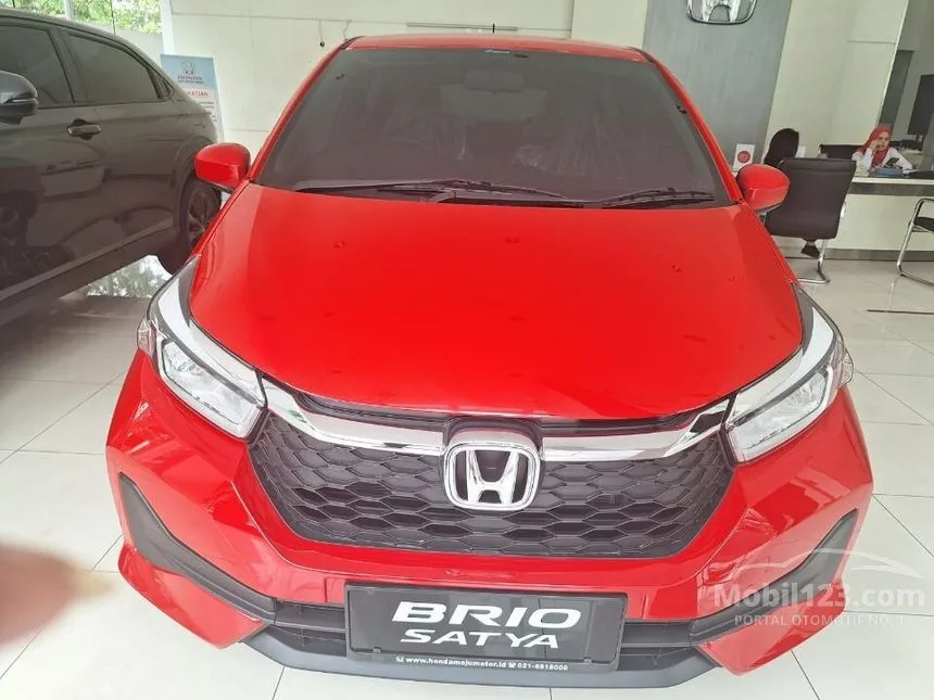 Jual Mobil Honda Brio 2023 E Satya 1.2 di DKI Jakarta Manual Hatchback Merah Rp 170.000.000