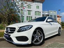 2017 Mercedes-Benz C250 2.0 AMG Sedan Sedan NIK 17White On Black Km10rb Antik #AUTOHIGH #BEST DEAL