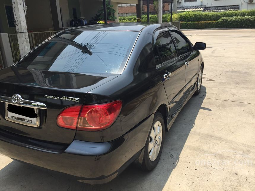 Altis 2004 Toyota Corolla Altis 2004 หน้าหมู (ปี 01-07) E 1.6 เกียร์อัตโนมัติ สีดำ ...