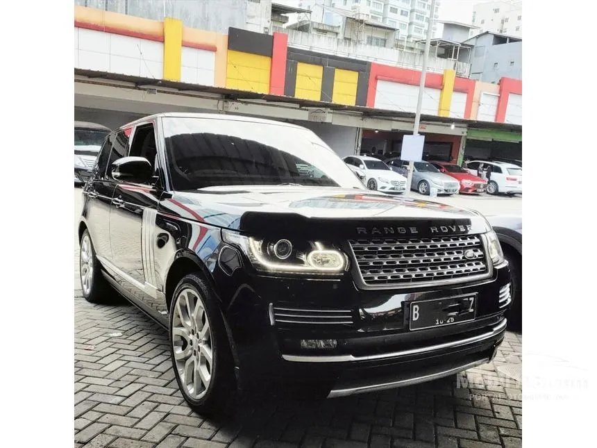 Jual Mobil Land Rover Range Rover 2014 Autobiography 5.0 di DKI Jakarta Automatic SUV Hitam Rp 1.650.000.000