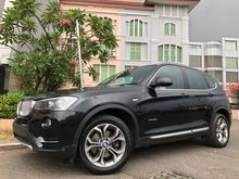 2017 BMW X3 2.0 xDrive20i xLine SUV Bensin Reg.2018 Black On Saddle Brown Km10rb Antik Panoramic Sunroof Extended Wrnty5Thn Full Parts TDP.175JT