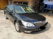 TOYOTA CAMRY 2.4V (A) 1St OWNER, 2 ELECTRIC SEATS, BEIGE NAPPA LEATHER, WALNUT INTERIOR, MULTI FUNCTION WALNUT STEERING, XENON HEADLAMP, WELL MAINTAIN