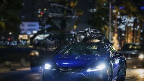 New Lexus LC500  Muncul Bersama Super Hero Black Panther