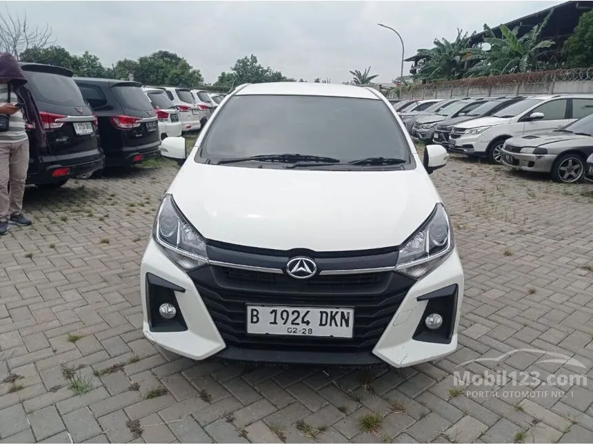Jual Mobil Daihatsu Ayla 2023 X 1.2 di Banten Automatic Hatchback Putih Rp 129.000.000