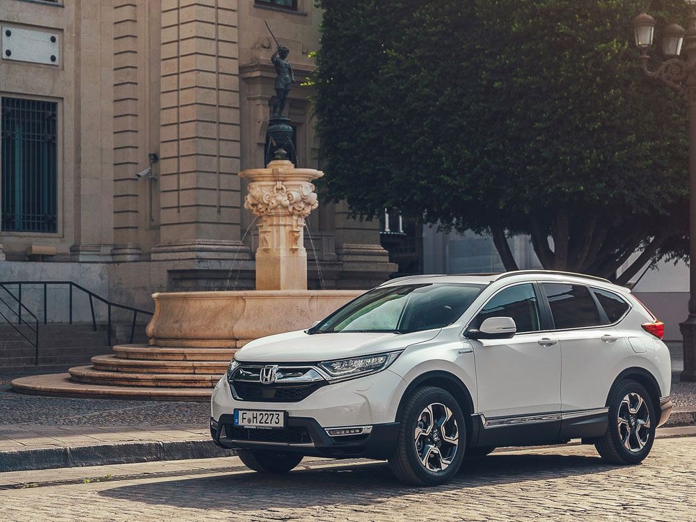 Honda CR-V Hybrid Mejeng di Paris Motor Show 2018