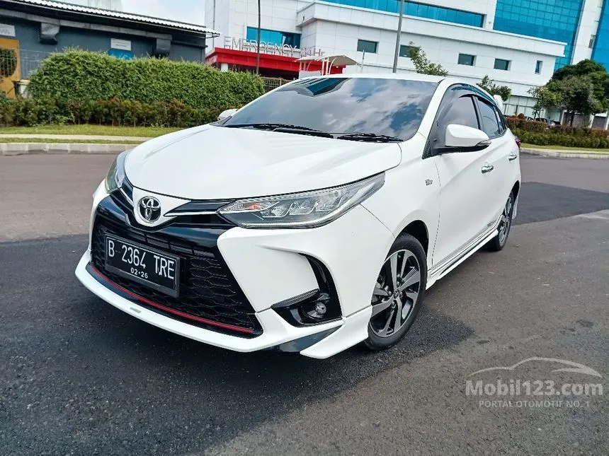 Jual Mobil Toyota Yaris 2021 TRD Sportivo 1.5 di Banten Automatic Hatchback Putih Rp 225.900.000