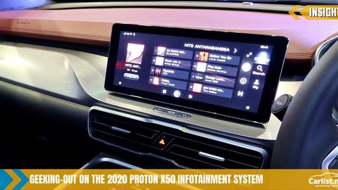 A Closer Look At The Proton X50’s Infotainment and Connectivity Systems