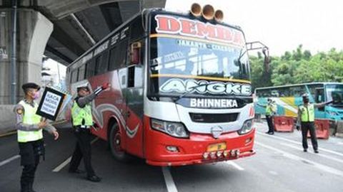 Polisi Antisipasi Lonjakan Pemudik Nekat di H-7 Lebaran
