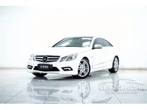 2012 Mercedes-Benz E250 1.8 Elegance CGI BlueEFFICIENCY Coupe