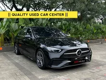 2024 Mercedes-Benz C300 2.0 AMG Line Sedan Hitam Kondisi Istimewa Bergaransi Dan Dijamin Siap Pakai #kawanmobilbekas