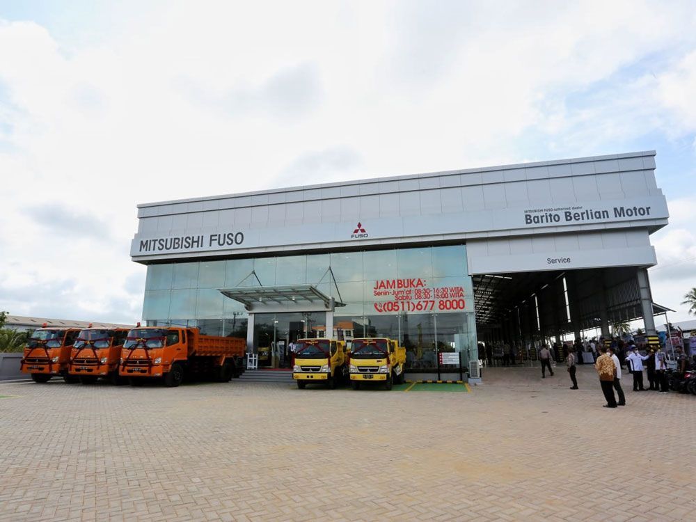 Belum Berhenti Ekspansi, Mitsubishi Fuso Buka Diler di Banjarmasin