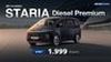 Hyundai STARIA Diesel Premium ประตูสไลด์ไฟฟ้า 2 ฝั่ง ราคาถูกลง