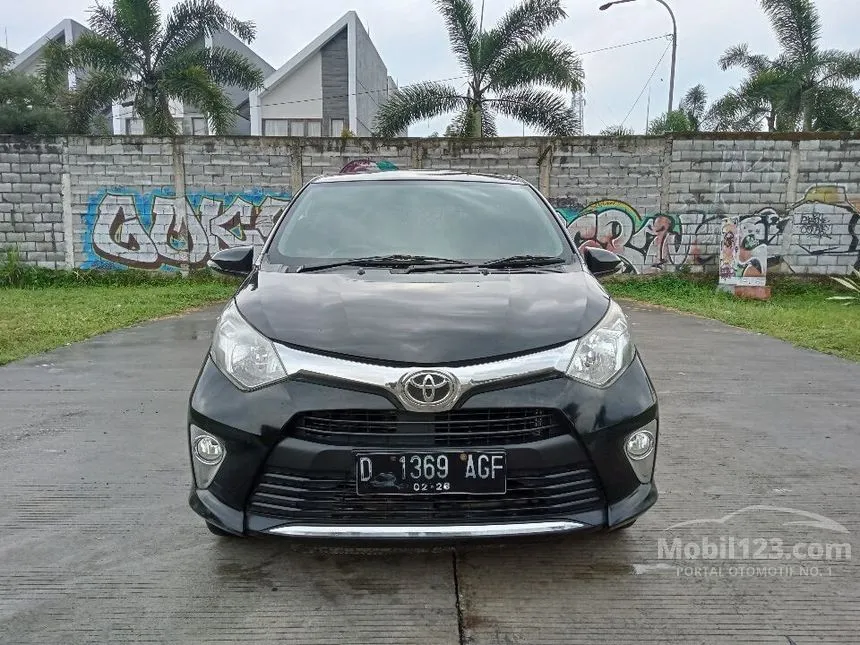 Jual Mobil Toyota Calya 2018 G 1.2 di Jawa Barat Manual MPV Abu