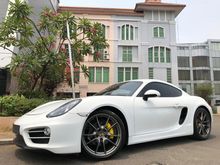 2013 Porsche Cayman 2.7 981 Coupe Reg.2014 White On Grey Km6000 Antik ATPM Full Option TDP.325JT