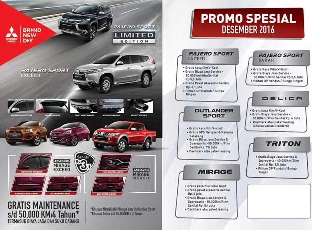 Program Penjualan Akhir Tahun Mitsubishi