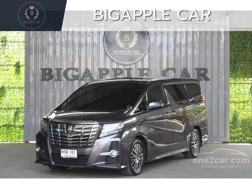 2017 Toyota Alphard S A-Package Type Black Van