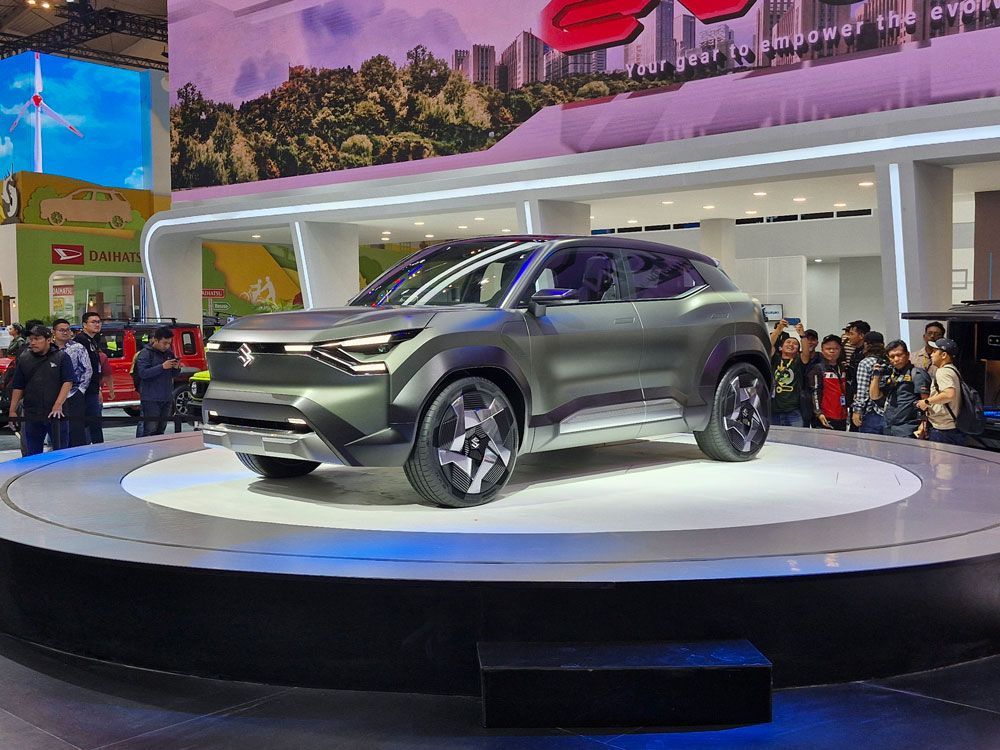 Evx Concept Gambaran Mobil Listrik Masa Depan Suzuki Yang Hadir Di