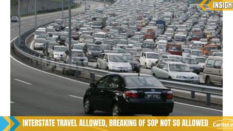 Interstate Travel Allowed, But Remember To Uphold SOP