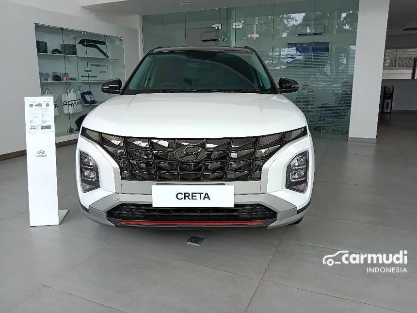 Jual Mobil Hyundai Creta 2024 Prime 1.5 di Banten Automatic Wagon Putih Rp 376.800.000