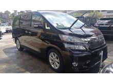 2012 Toyota Vellfire 2.4 V spec (8 seater, power boot, 2 power door, power seat)