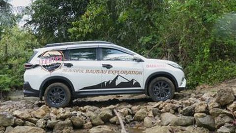 Berbekal RWD, Daihatsu Terios Sukses Menjelajah Alam Baubau