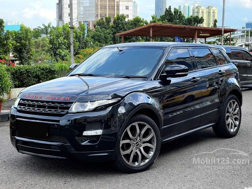 Jual Mobil Land Rover Range Rover Evoque 2012 Dynamic Luxury Si4 2.0 di DKI Jakarta Automatic SUV Hitam Rp 399.000.000