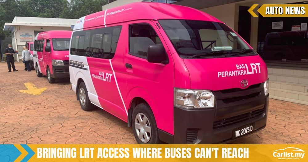 Prasarana Trials LRT Feeder Vans To Wangsa Maju Station