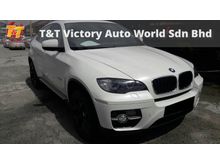 BMW X6 3.0 $$ EARLY BIRD MERDEKA OFFER $$ FULL BLACK INTERIOR WITH WOODEN PANEL ** SUNROOF ** POPULAR MODEL ** I DRIVE **